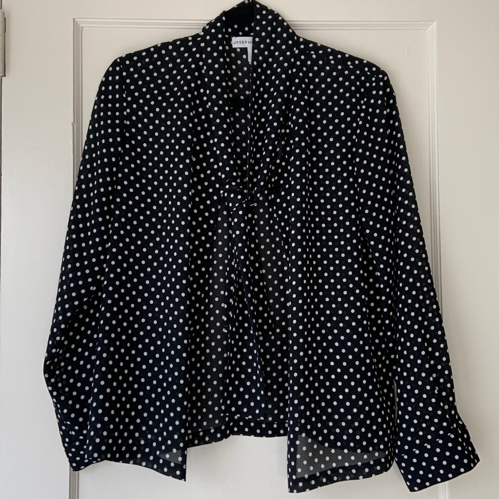 Josephine Chaus Polka Dot Blouse